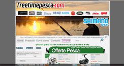 Desktop Screenshot of freetimepesca.com